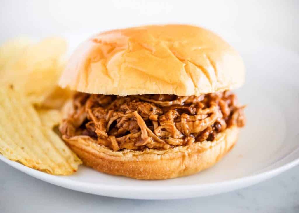 BBQ pork sandwich