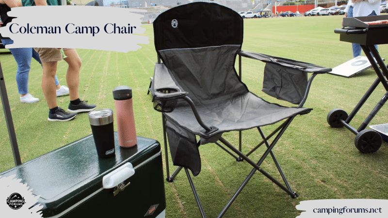 Coleman Camp Chair with Built in Cooler