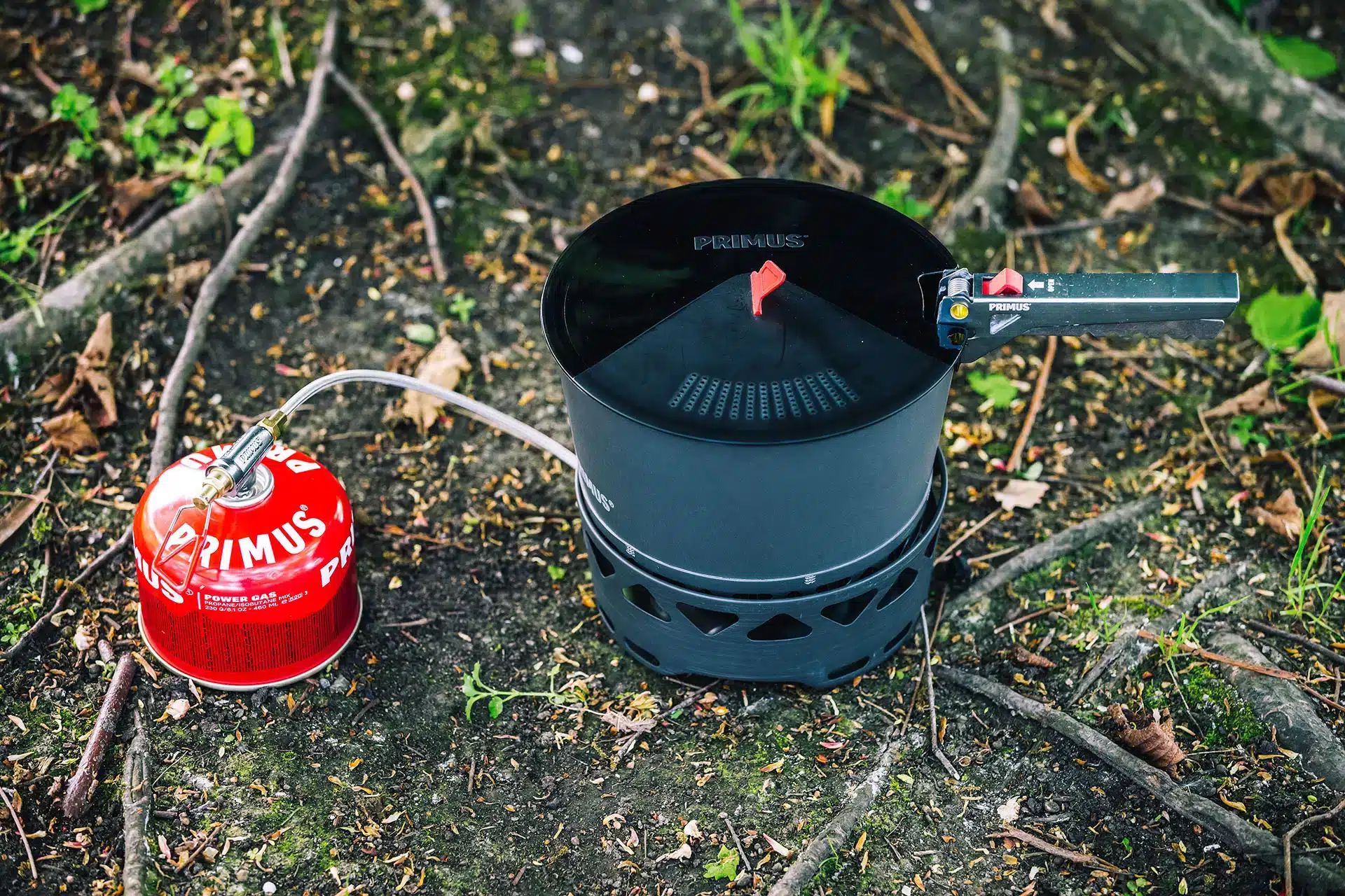 primus prime stove on a ground