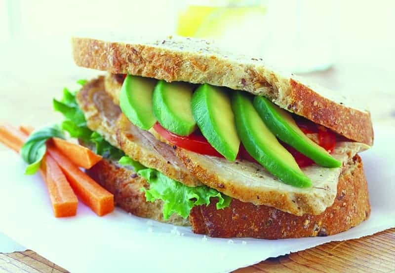 turkey avocado sandwich