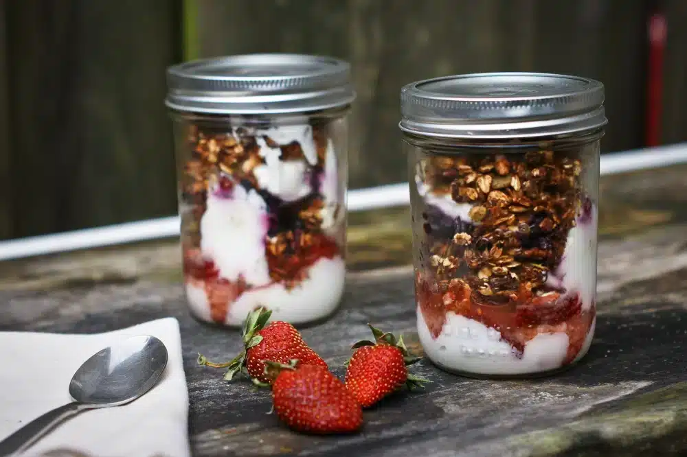 parfait mason jars