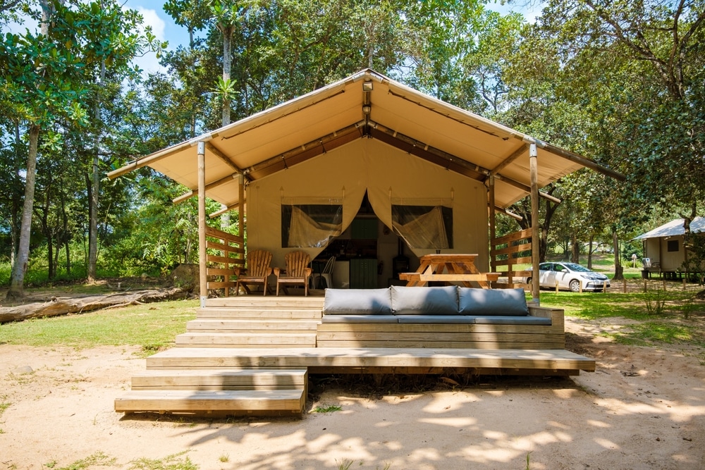 Safari Tent For Family Vacations for glamping