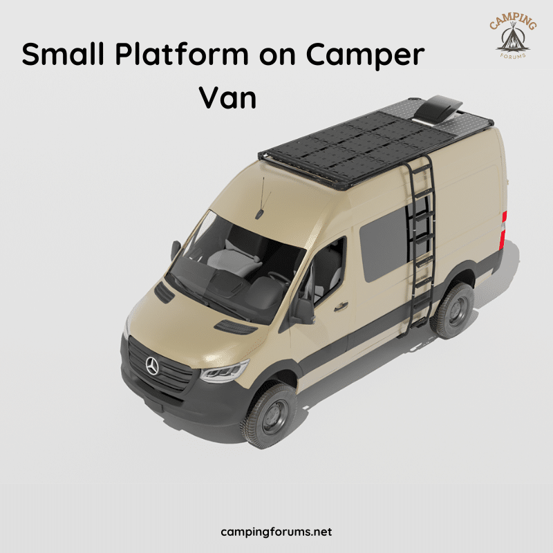 Small Platform on Camper Van